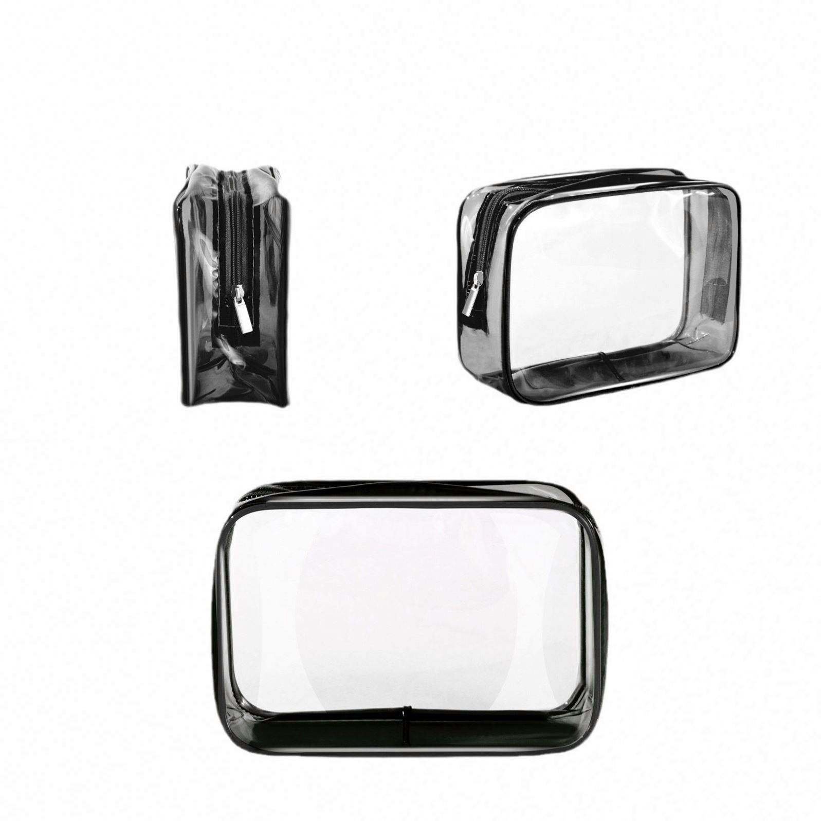 Compact Clear Travel Toiletry Pouch (5)
