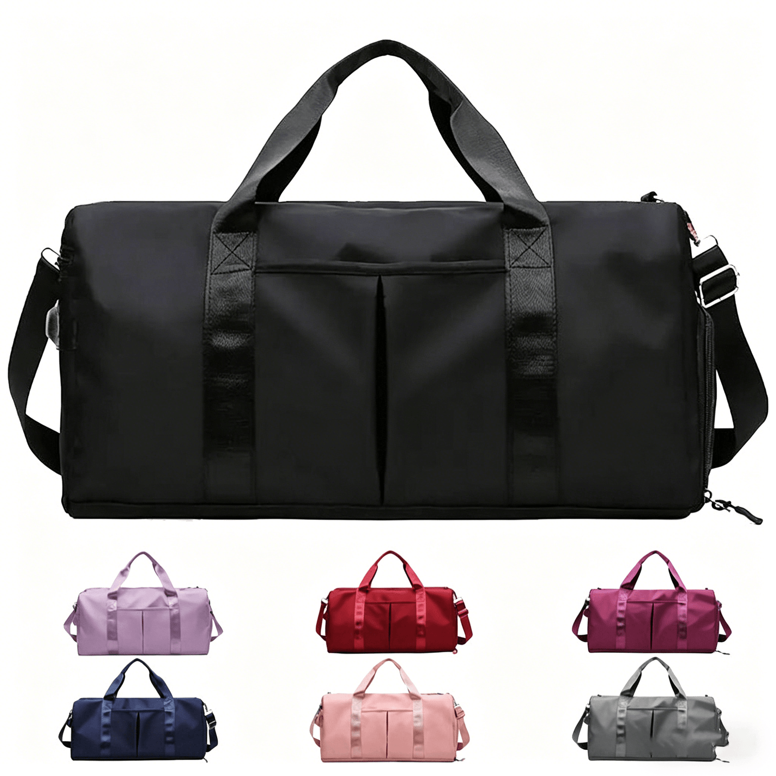 Two-Size Sports & Travel Gym Bag (1)